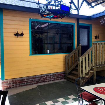 Renovated residential building into additional dining area
