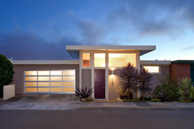 Example of a minimalist exterior home design in San Francisco