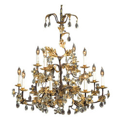 Inviting Home Inc. - Italian Glass Chandelier - Chandeliers