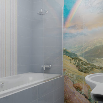 Mural 32"x96" Haven