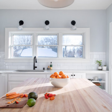 NE Minneapolis Kitchen & Half Bath