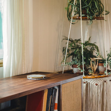 Record Player Credenza