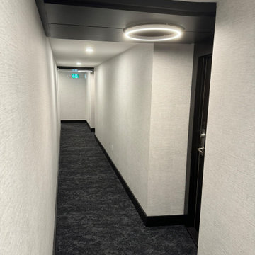 Four Story Hallway and Lobby Refurbishment