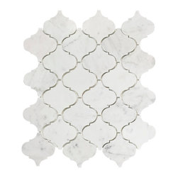 Marble Carrara Lantern - Mosaic Tile
