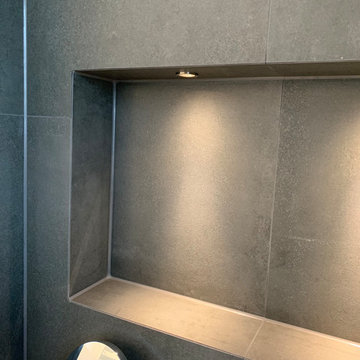 Aus einem Badezimmer wird ein Duschbad in München - Schwabing