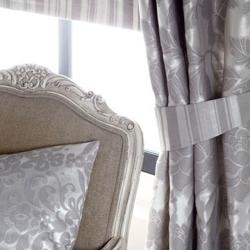 Inverted Pinch Pleated Drapery Panels for Your Bedroom