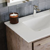 Esconde Bath Vanity, Natural Wood, 30", Single Sink, Freestanding