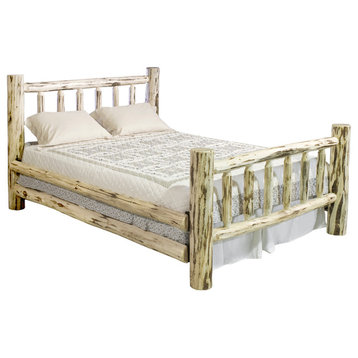 Montana California King Bed With Lacquered Finish MWCAKBV