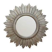 Fireplace mirror