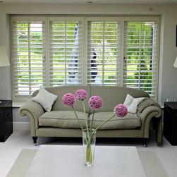 Full Height and Shaped Shutter Work - Interior Shutters