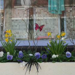 Commercial Container Garden - Outdoor Pots And Planters