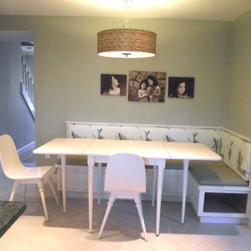 Kitchen with Subtle green accents