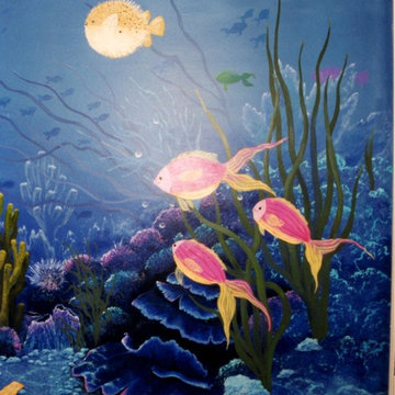 Child's bedroom - mural