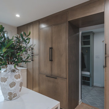Sleek Elegance: Slim Shaker Cabinet Kitchen Renovation