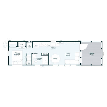 Tiny Home - Clayton Park Models - The Coldwater