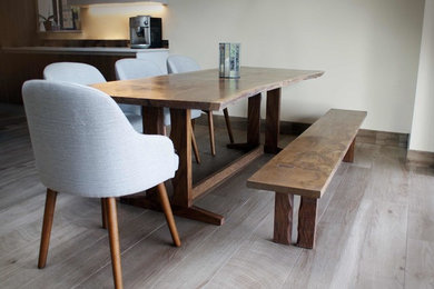 waney edge dining table