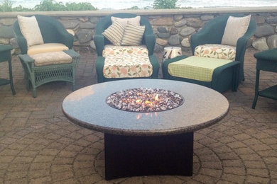 Inspiration for a coastal patio remodel in Boston