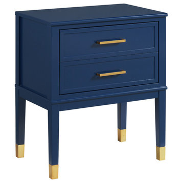 Picket House Furnishings Brody Side Table With Navy Finish CTBN450NS