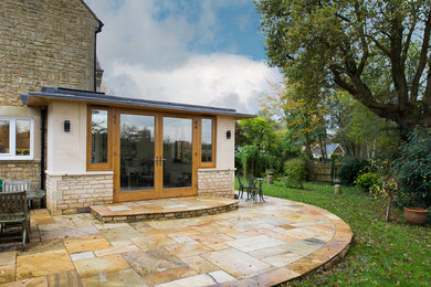 This is an example of a contemporary house exterior in Other.