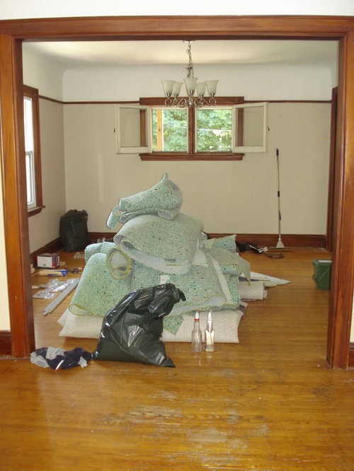 Refinishing wood trim...what am I doing here exactly..