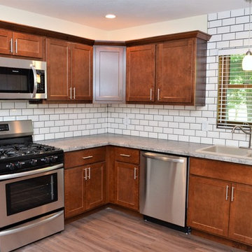 Logansport IN, BaileyTown USA, Maple Kitchen Trend Setter Inspired