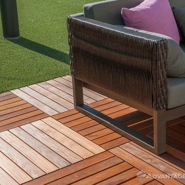 Downtown Los Angeles Rooftop Deck