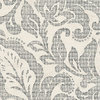 Bohemian Burlesque, Textured Classic Romantic Stylish Cream Wallpaper Roll