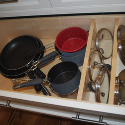 Pots & Lids Drawer - Kitchen Drawer Organizers