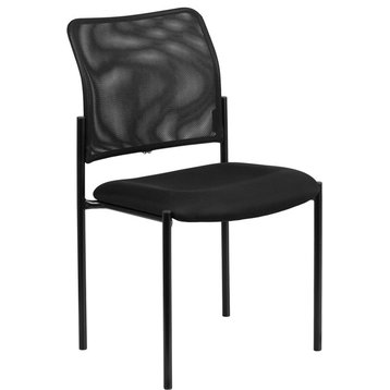 Black Mesh Side Chair Go-515-2-Gg