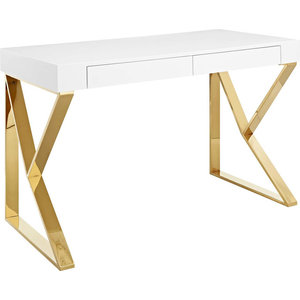 Houston Desk Contemporary Desks And Hutches By Modloft