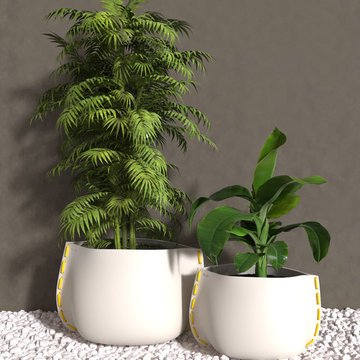Stitch Plant Pots