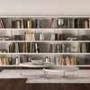 Beekman Bookcase, Glossy White