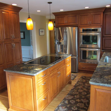Classic Cherry Raised Panel Kitchen