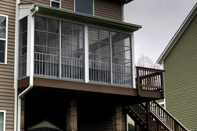 Inspiration for a porch remodel in Richmond