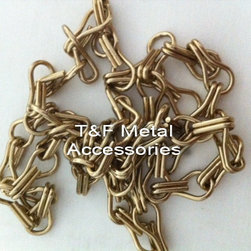 Aluminum link chain room divider - Products