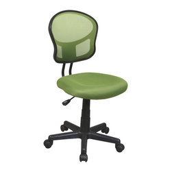 Green Finish Mesh Task Chair - Office Chairs