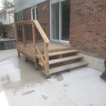 Small Deck Install (Kitchener)