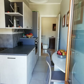 Cucina in spazi limitati dal progetto alla realizzazione