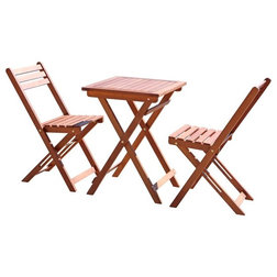 Transitional Outdoor Pub And Bistro Sets by VIFAH