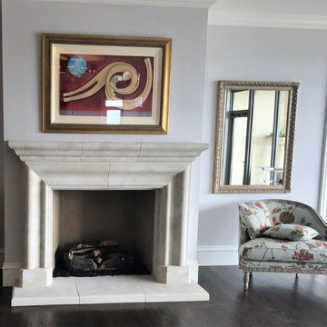 Transitional and Contemporary Mantels