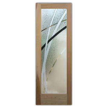 Front Door - Arcos - Hickory - 36" x 84" - Book/Slab Door