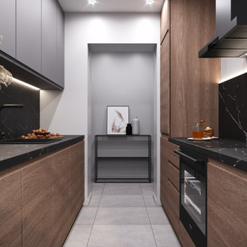 KITCHEN: MODERN FIRST OPTION - Ready Solution