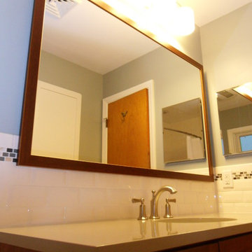 Two complete Bath remodels, One home, Maplewood NJ