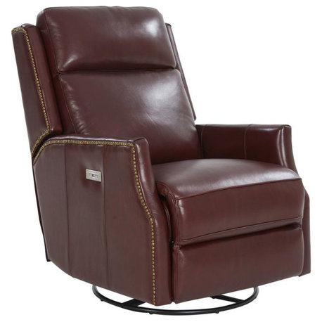 Cavill Swivel Glider Recliner WithPower Recline and Power Head Rest