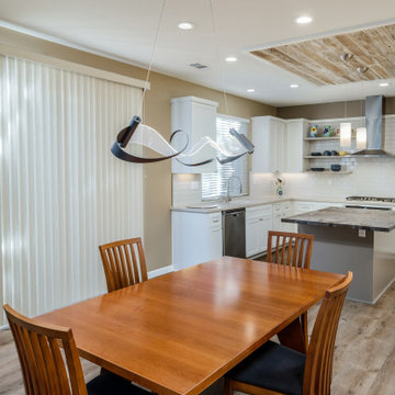 Reclaimed Wood Kitchen Remodel