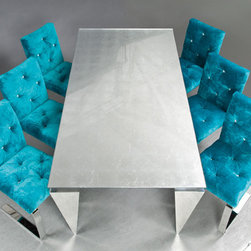 Marilyn Table + Marilyn B140 - Dining Chairs