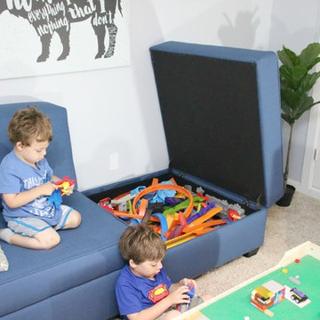 Kids Basement Makeover