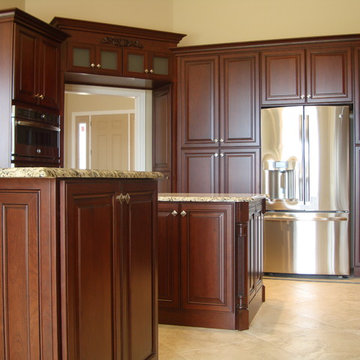 Cherry Kitchen w/ Pass Through