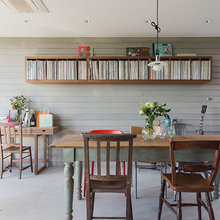 My Houzz：川と緑を眺めて暮らす、建築家の仕事場を兼ねた住まい