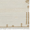 Noble Handmade Indoor/Outdoor Tribal Ivory/Brown Area Rug, 10'x14'